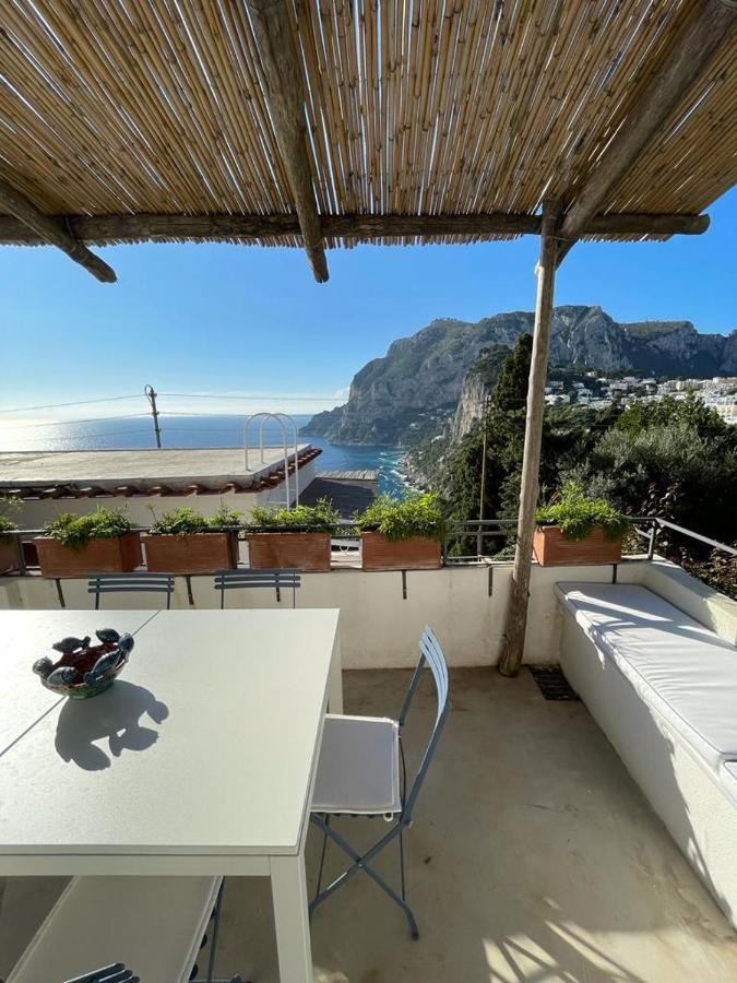 Appartement Le Rocce Da Tragara, Tragara Essential à Capri Extérieur photo